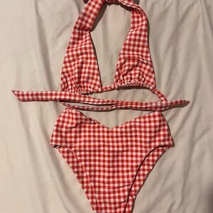 Skatie Gingham Bikini Set